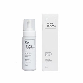 Ніжний мус для очищення з пробіотиком Probiotic Cleansing Mousse Seno Science, 200мл Seno Science фото
