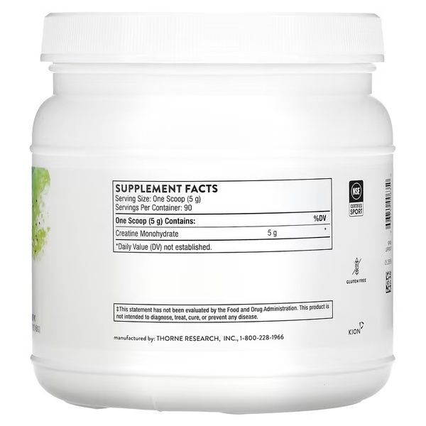 Креатин, Creatine, Thorne, 450 г,  Thorne фото