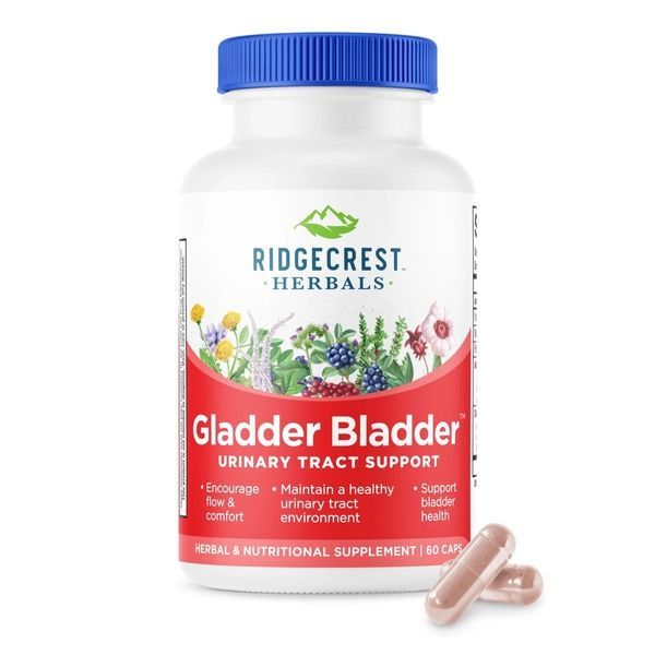 Комплекс для Поддержки Мочеполовой Системы, Gladder Bladder, RidgeCrest Herbals, 60 гелевых капсул,  Ridgecrest Herbals фото