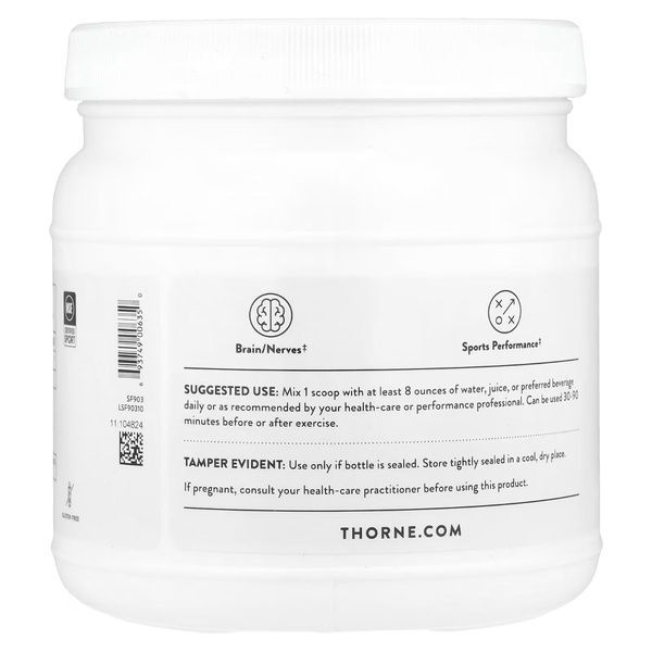 Креатин, Creatine, Thorne, 450 г,  Thorne фото