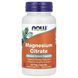 Магній цитрат, Magnesium Citrate, Now Foods, 60 вегетаріанських капсул,  Now Foods фото 3