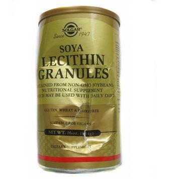 УЦІНКА Лецитин Невибілений в Поршку, Soya Lecithin Granules, Solgar, 454 гр.,  Solgar фото