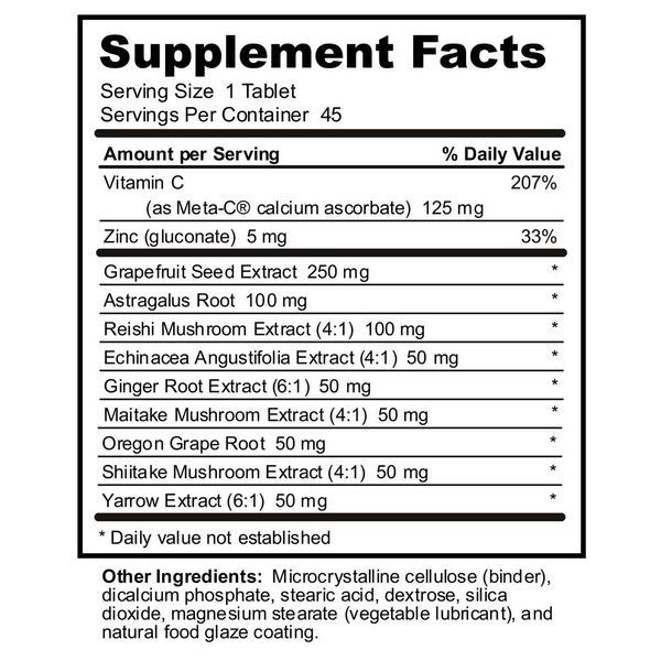 Максимальная защита с экстрактом семян грейпфрута, DefensePlus, Maximum Strength, NutriBiotic, 45 таблеток,  NutriBiotic фото