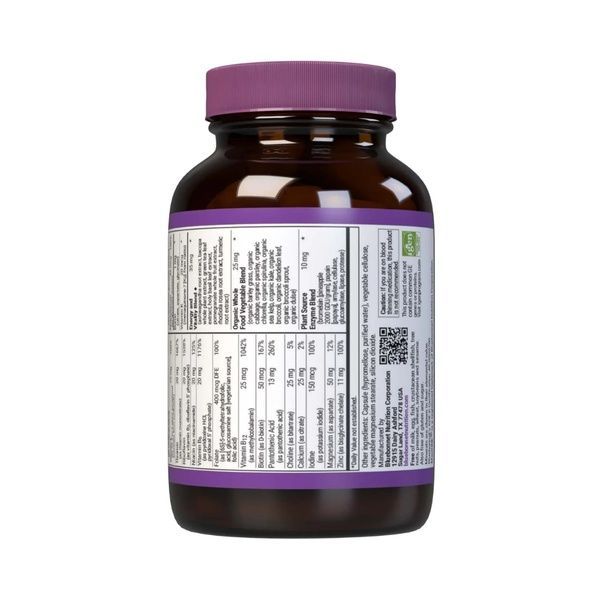 Мультивітаміни без заліза, MAXI ONE Iron Free, Bluebonnet Nutrition, 30 вегетаріанських капсул,  Bluebonnet Nutrition фото