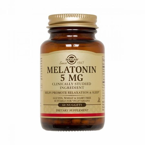 УЦЕНКА Мелатонин, Melatonin, Solgar, 5 мг, 60 жевательных таблеток (без внешней пленки),  Solgar фото