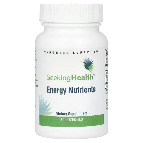 Поддержка Энергии, вкус апельсина, Energy Nutrients, Seeking Health, 30 леденцов,  Seeking Health фото