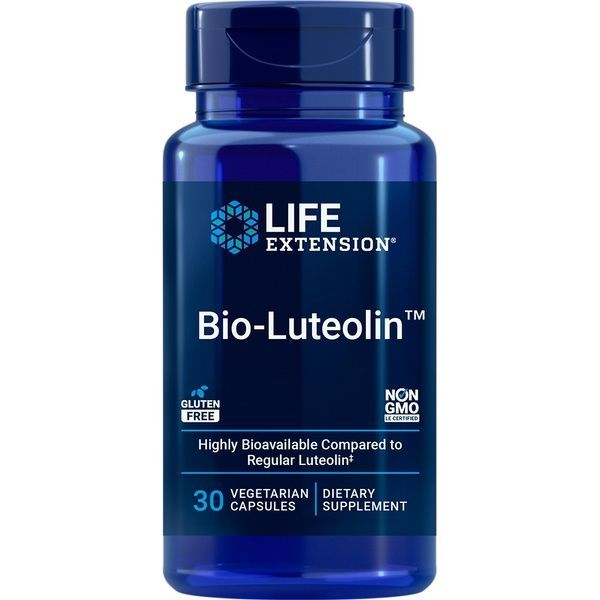 Біо-лютеолін, 100 мг, Bio-Luteolin, Life Extension, 30 вегетаріанських капсул,  Life Extension фото