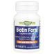 Биотин-форте с цинком, 3 мг, Biotin Forte with Zinc, Nature's Way, 60 таблеток,  Nature's Way фото 1