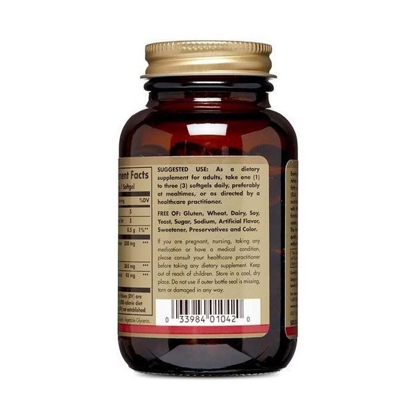 Масло Примулы Вечерней 500 мг, Evening Primrose Oil, Solgar, 90 желатиновых капсул,  Solgar фото