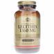 Лецитин невибілений 1360 мг, Natural Soya Lecithin, Solgar, 100 желатинових капсул,  Solgar фото 3