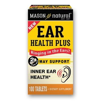 Здоровье ушей, Ear Health Plus, Mason Natural, 100 таблеток,  Mason Natural фото