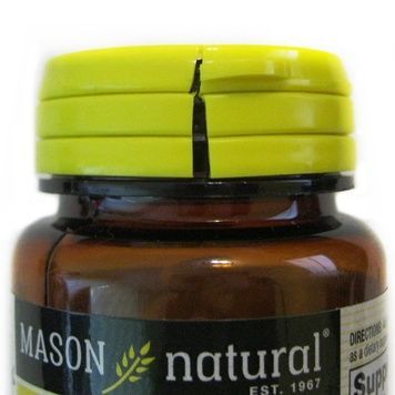 УЦІНКА Біотин 5000 мкг, Biotin, Mason Natural, 60 гелевих капсул (тріщина),  Mason Natural фото