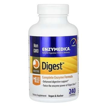 Пищеварительные Ферменты (Формула Энзимов), Digest, Enzymedica, 240 капсул,  Enzymedica фото