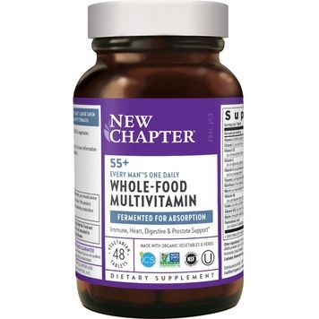 Ежедневные Мультивитамины для Мужчин 55+, Every Man's One Daily, New Chapter, 48 таблеток,  New Chapter фото