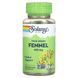 Фенхель, 450 мг, Fennel, Solaray, 100 вегетаріанських капсул,  Solaray фото 1