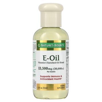 Рідкий Вітамін E, 30000 МО, Vitamin E-Oil, Nature's Bounty, 75 мл,  Nature's Bounty фото