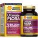 Пробіотики для жінок, 70 млрд КОЕ, Ultimate Flora Women's Vaginal Care Advanced Probiotic, Renew Life, 30 капсул,  Renew Life фото 2