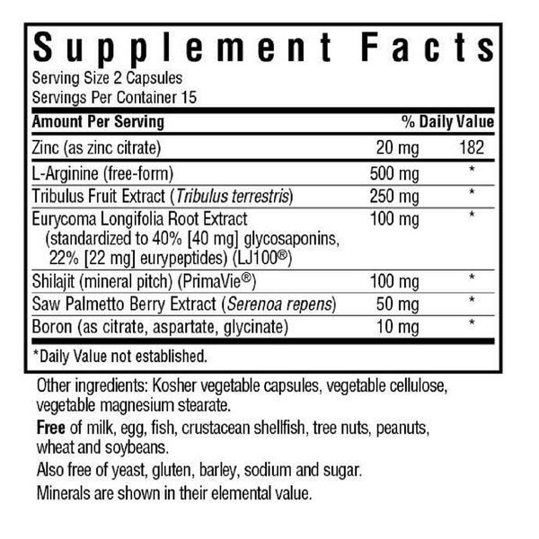 Комплекс Для Нього, Intimate Essentials For Him, Testosterone, Libido Boost, Bluebonnet Nutrition, 30 капсул,  Bluebonnet Nutrition фото