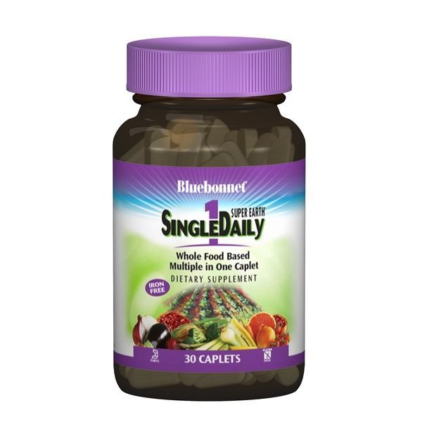 Мультивитамины без железа, Single Daily, Bluebonnet Nutrition, 30 капсул,  Bluebonnet Nutrition фото