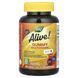 Мультивитамины для детей, вкус вишни, апельсина и винограда, Alive! Kids, Gummy Multivitamin, Nature's Way, 60 жевательных конфет,  Nature's Way фото 1
