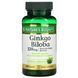 Гинкго Билоба, 120 мг, Ginkgo Biloba, Nature's Bounty, 100 капсул,  Nature's Bounty фото 1