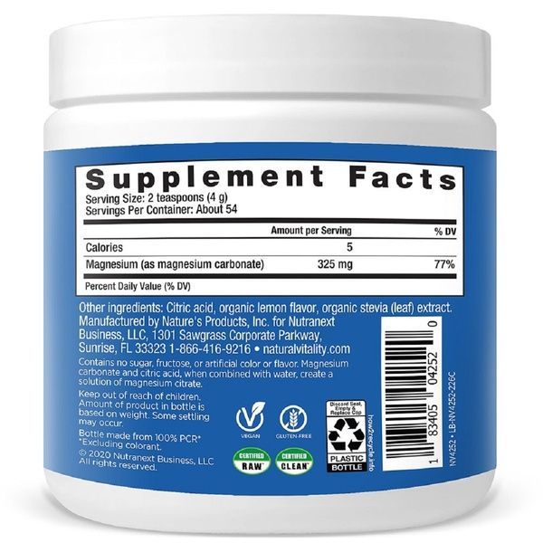 Напиток-Антистресс, вкус сладкий лимон, CALM, The Anti-Stress Drink Mix, Natural Vitality, 226 гр,  Natural Vitality фото