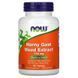 Горянка (эпимедиум), 750 мг, Horny Goat Weed Extract, Now Foods, 90 таблеток,  Now Foods фото 1
