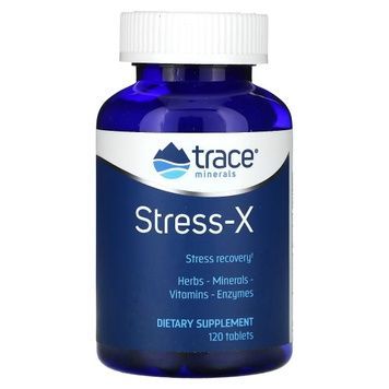 Відновлення та Захист від стресу, Stress-X, Trace, 120 таблеток,  Trace фото