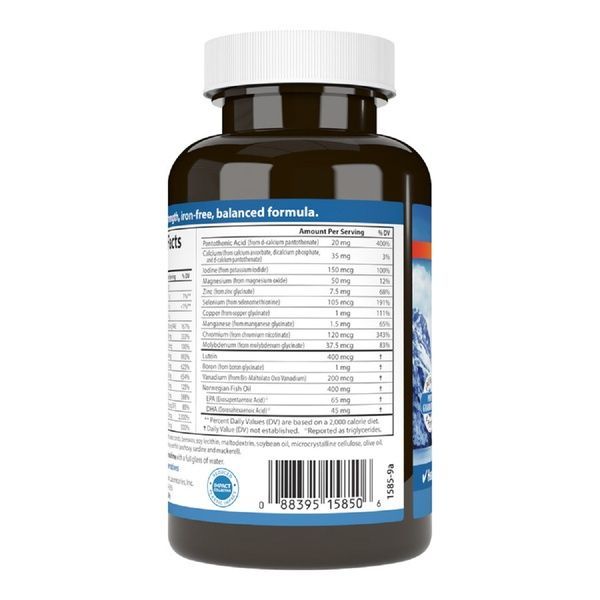 Мультивитамины с Омега-3, Multi + Omega-3, Carlson, 60 гелевых капсул,  Carlson фото