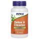 Детокс и очищение организма, Detox & Cleanse, Now Foods, 90 капсул,  Now Foods фото 2
