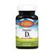 Витамин D3, 4000 МЕ, Vitamin D3, Carlson, 120 желатиновых капсул,  Carlson фото 1