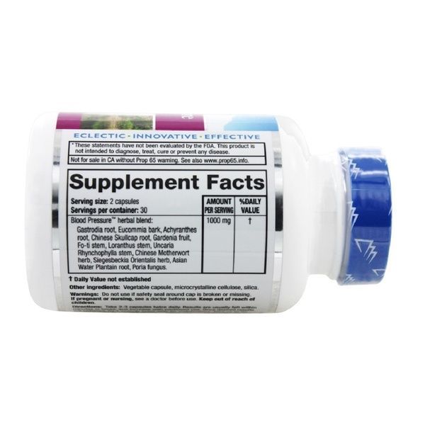 Комплекс для Нормализации Кровяного Давления, RidgeCrest Herbals, 60 гелевых капсул,  Ridgecrest Herbals фото
