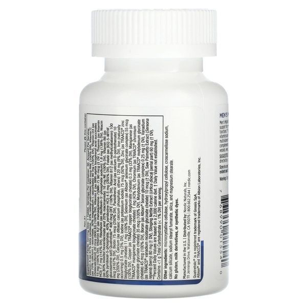 Мультивитамины для мужчин, Men's Multivitamin, One Daily, Nordic Naturals, 30 таблеток,  Nordic Naturals фото