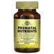 Мультивітаміни для Вагітних, Prenatal Nutrients, Solgar, 120 таблеток,  Solgar фото 3