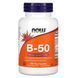 УЦІНКА B-Комплекс 50, Now Foods, 100 вегетаріанських капсул (м'ята банка),  Now Foods фото 3