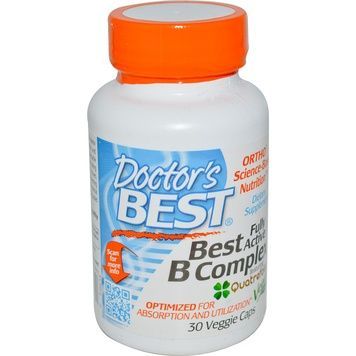 Повністю Активований Комплекс Вітамінів Групи В, Quatrefolic, Doctor's Best, 30 гелевих капсул,  Doctor's Best фото