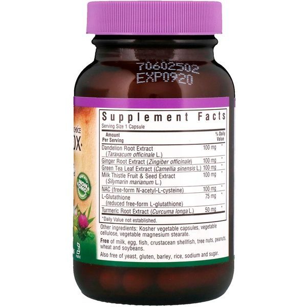 Комплекс для Детоксикации Печени, Liver Detox, Targeted Choice, Bluebonnet Nutrition, 30 вегетарианских капсул,  Bluebonnet Nutrition фото