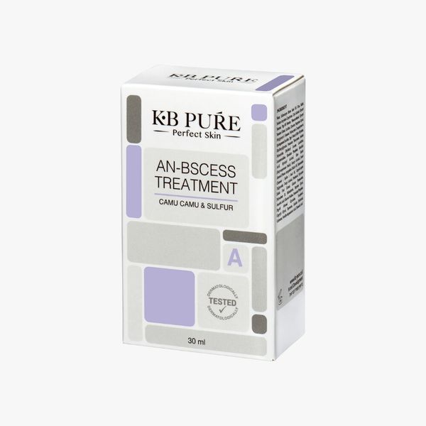 Засіб для покращення вигляду жирної шкіри an-bscess treatment camu camu & sulfur KB Pure, 30мл KB Pure фото
