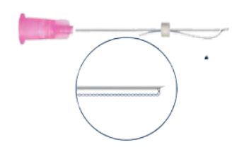 Мезонитки Twin PDO нитка-косичка, 27G*50 Nano Lift фото