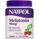 Мелатонін, 10 мг, смак полуниці, Melatonin, Natrol, 60 жувальних цукерок,  Natrol фото 2