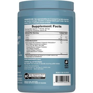 Креатин та мультиколаген, Creatine + Multi Collagen, Neocell, 285 г,  Neocell фото