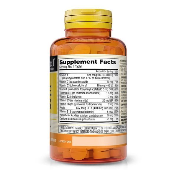 Мультивитамины на каждый день, Daily Multiple Vitamins, Mason Natural, 365 таблеток,  Mason Natural фото