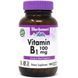 Витамин B1 100 мг, Vitamin B1, Bluebonnet Nutrition, 100 вегетарианских капсул,  Bluebonnet Nutrition фото 1