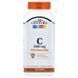 Вітамін C, 1000 мг, пролонгованої дії, Vitamin C, 21st Century, 110 таблеток,  21st Century фото 3