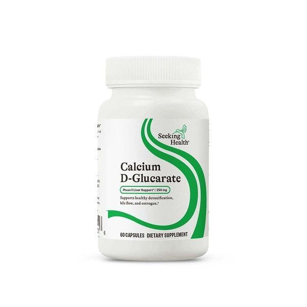 D-глюкарат кальция, 250 мг, Calcium D-Glucarate, Seeking Health, 60 капсул,  Seeking Health фото