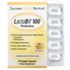 Пробиотики, 100 млрд КОЕ, LactoBif 100 Probiotics, 100 Billion CFU, California Gold Nutrition, 30 вегетарианских капсул,  California Gold Nutrition фото 1
