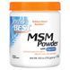 МСМ в порошку, Метилсульфонілметан, MSM Powder with OptiMSM, Doctor's Best, 250 гр,  Doctor's Best фото 1