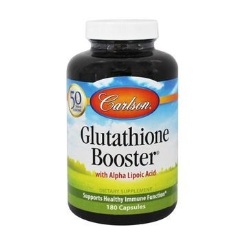 Посилювач Глутатіону, Glutathione Booster, Carlson, 180 капсул,  Carlson фото