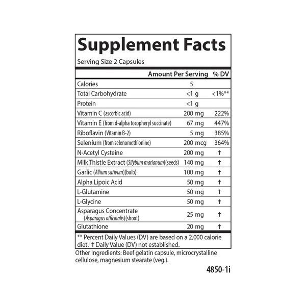 Посилювач Глутатіону, Glutathione Booster, Carlson, 180 капсул,  Carlson фото