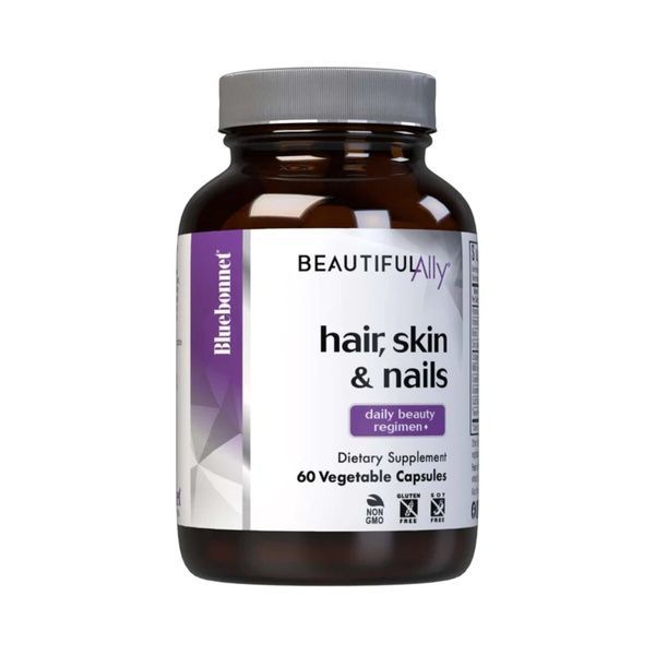 Комплекс для волос, кожи и ногтей, Beautiful Ally, Bluebonnet Nutrition, Hair, Skin & Nails, 60 капсул,  Bluebonnet Nutrition фото